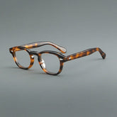 Fed Acetate Vintage Glasses Frame Rectangle Frames Southood Leopard